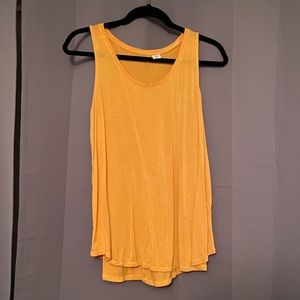 Yellow tank top